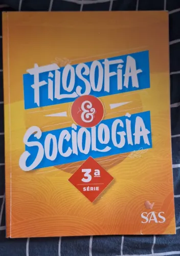 Livro Filosofia e Sociologia 3° série SAS
