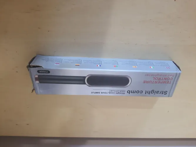 Escova para friz, alinhamento dos fios e brilho