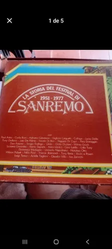 Coletânea Lá Storia Del Festival Di Sanremo 1951-1977