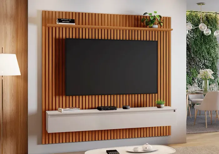 Painel Home Ripado Autêntico Tulipa t98