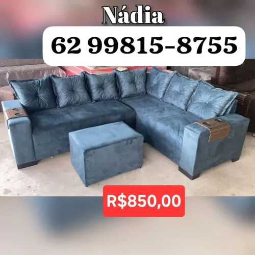 SOFÁ DE CANTO EM PROMOÇÃO