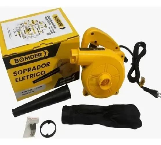 Soprador Elétrico Folhas E Resíduos 950w Bom-9529