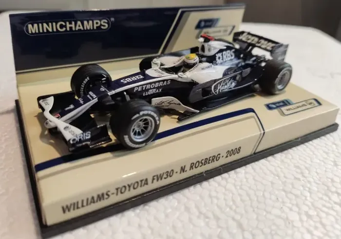 Williams-toyota Fw30 Nico Rosberg 2008 Minichamps 1/43