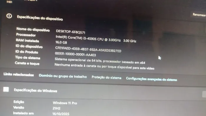Kit 1150 I5 4590S 16GB DDR3
