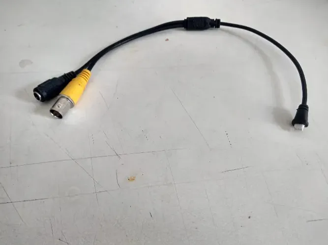  Cabo J4+Jack BNC X CAM CFTV 20cm (600 pçs)