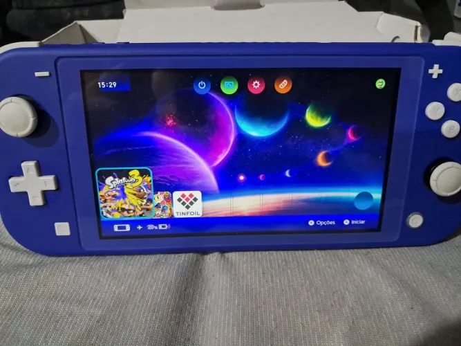 switch lite desbloqueado 128gb