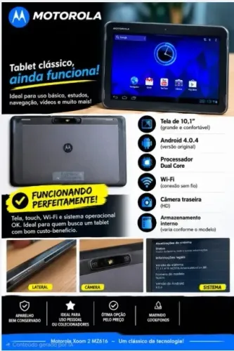 MOTOROLA TABLET 10