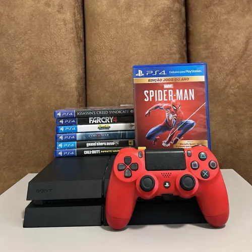 Ps4 Com jogo e Garantia!!!