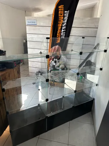 Vendo essas vitrines