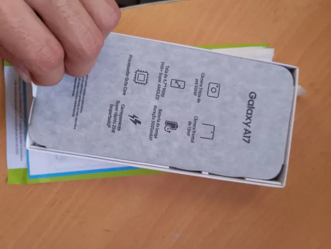 Galáxia A17 256gb 8gb ram