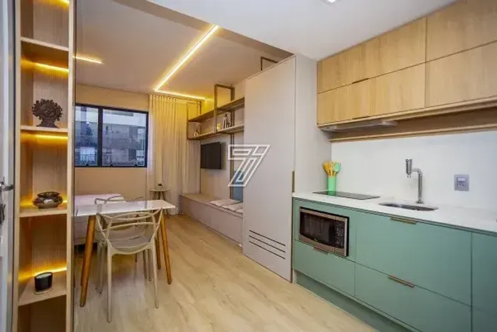 Studio mobiliado à venda  28 m 1 quarto em Água Verde - Curitiba - PR