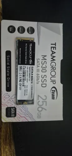 SSD SATAIII 6GB/S(MS30TEAMGROUP) - 256GB de armazenamento