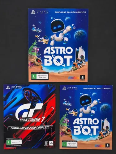 ASTRO BOT + GRAN TURISMO 7 (2 Super Jogos p/ PS5)!