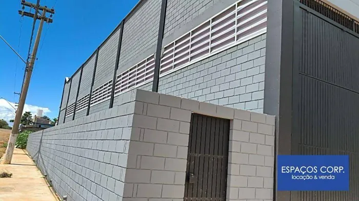 Galpão industrial/logístico para alugar, 1200m² por R$ 17.900/mês - Loteamento Empresarial