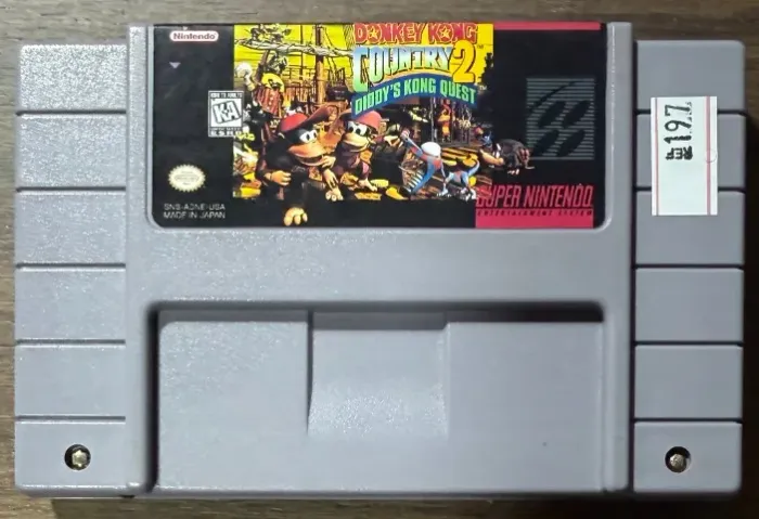 Donkey Kong Country 2 Original SNES Super Nintendo 197