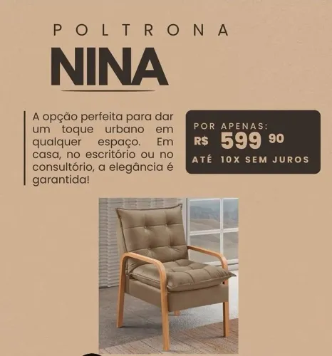 Poltrona Nina