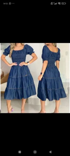 VESTIDO RODADO JEANS