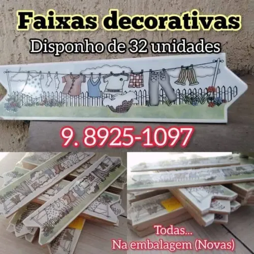 Faixas e revestimentos