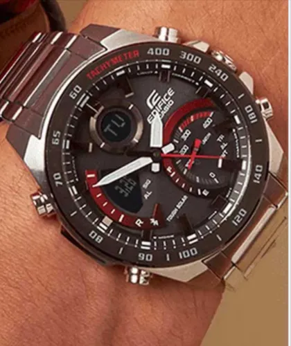 Relógio Casio edifice ecb-900 completo!!!