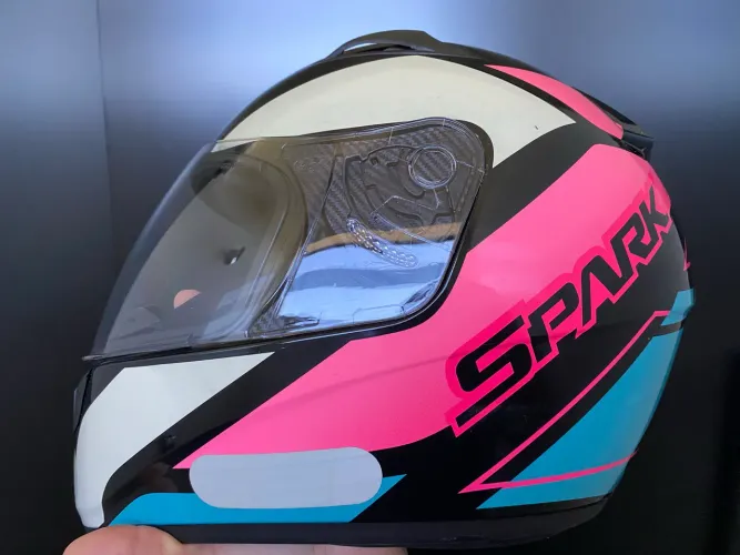Capacete Spark E17 Seminovo - Tamanho 58