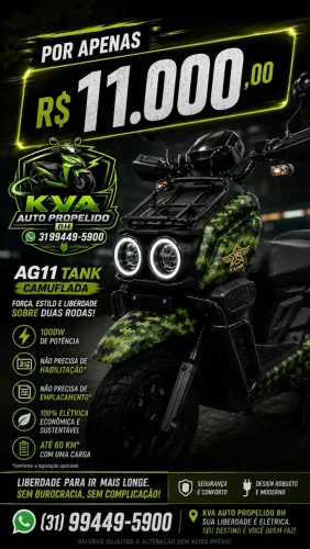 scooter tank zero km 