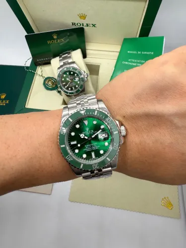 Relógio Rolex Submariner Pulseira Jubilee 40mm