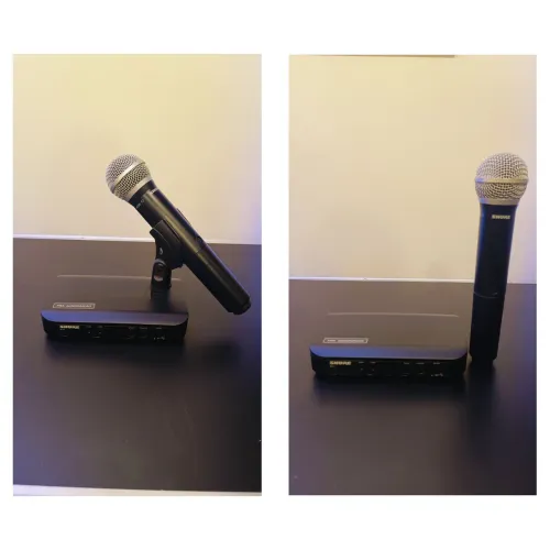 2 Microfones Shure Original BLX24/PG58