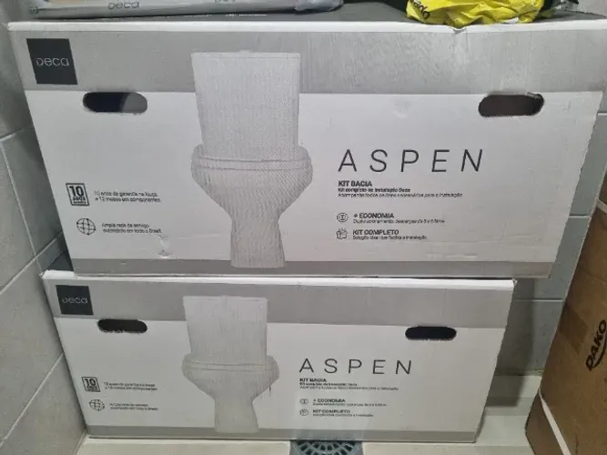 02 Kit vaso sanitario com cx acoplada Deca