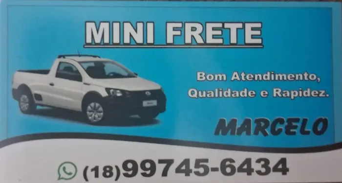 FAÇO PEQUENOS FRETES BIR,ARAÇATUBA E REGIÃO 24HS