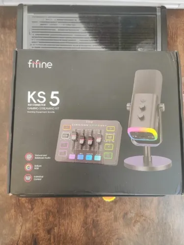 MICROFONE FIFINE KS5 + CONTROLADORA