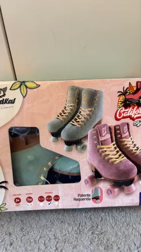 Vendo Patins Roller Infantil/Adulto 35 a 38 (04 rodas)