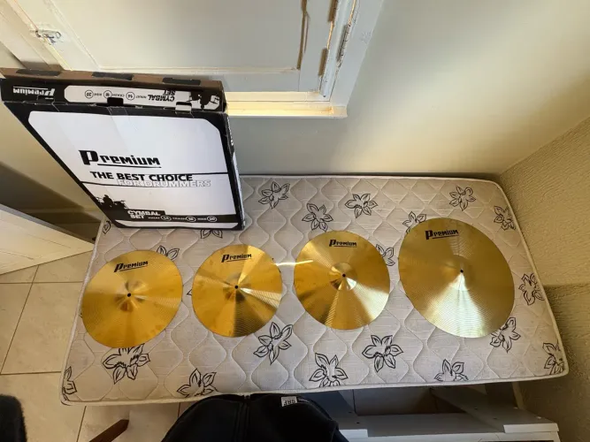 Kit Pratos Bateria Premium