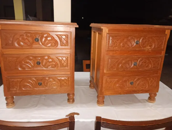 Cabeceira de cama cerejeira