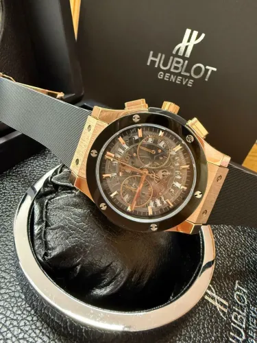 Relógio Estilo Hublot Classic Fusion Aerofusion