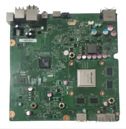 Placa Mãe Xbox 360 Slim Para reparo Com defeito luz vermelha