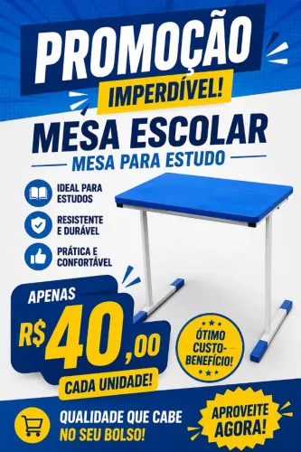 mesinha de estudo