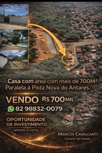 # Casa com Área no Antares