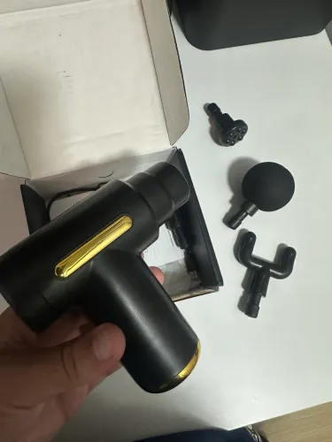 Massage Gun Profissional - Pistola de Massagem - Completa com Acessórios