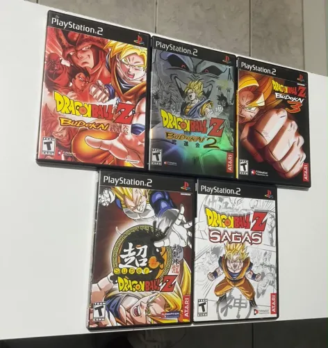 Coleção dragon ball ps2