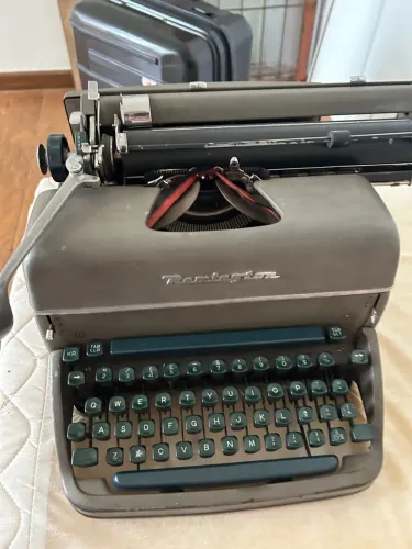 Máquina de datilografia Remington. Vintage. 