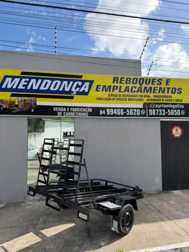 Carretinha prancha quadriciclo