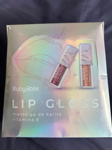 Atacado 1 Box Lip Gloss C/ Vitamina E Hb8234 - Box Ruby Rose Sortido com 36