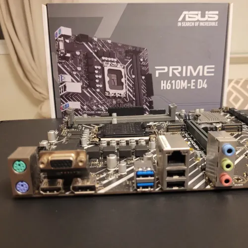 Placa mãe Asus Prime H610-E D4 LGA 1700
