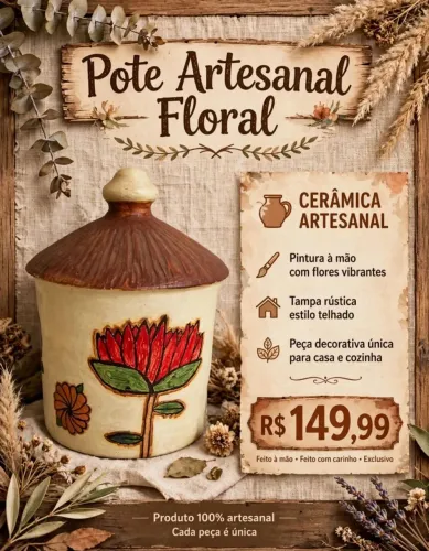 Pote decorativo