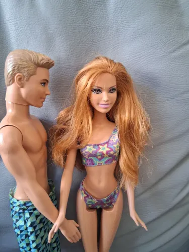 Casal barbie e ken casal