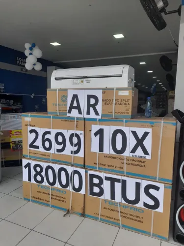VENDA ATACADO - AR CONDICIONADO TECHFRIO 18.000 BTUS