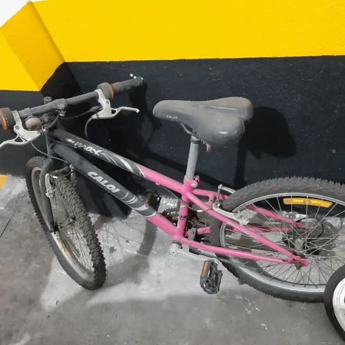 caloi max 21v aro 24 rosa