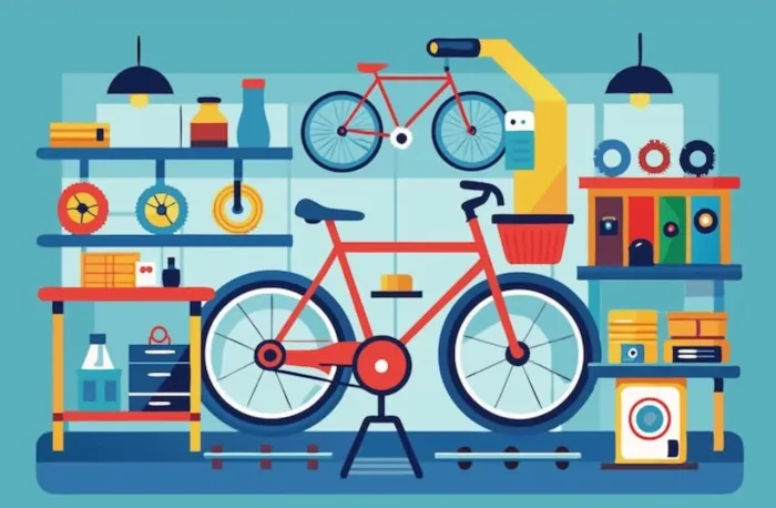 Oficina de bicicleta a venda