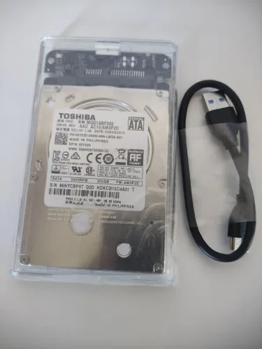 HD externo de 500 GB novo USB 3.0 para backup e jogos