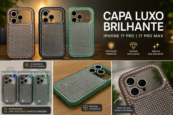 Capinha 17 Pro Max | 17 Pro